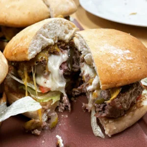 Burger Spezial Workshop Juicy Lucy